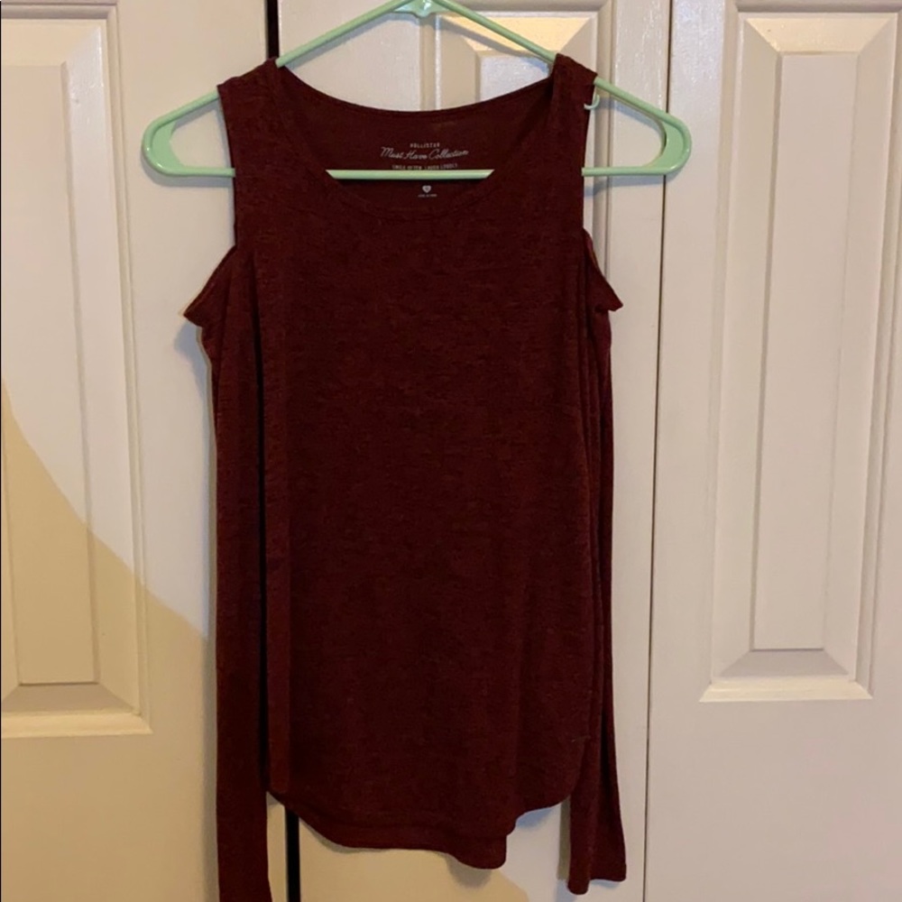 Hollister Maroon Longsleeve